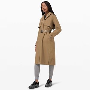 Lululemon On the Move Trench Coat